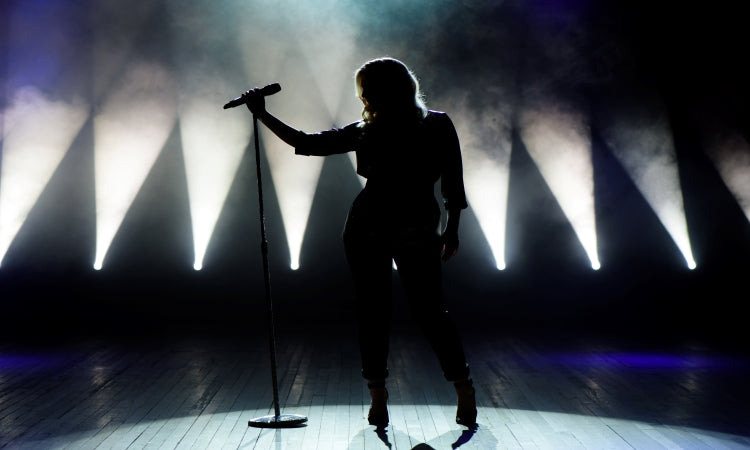 Madonna at 2014 Grammys with Crystal Ball Cane - Fashionable Canes