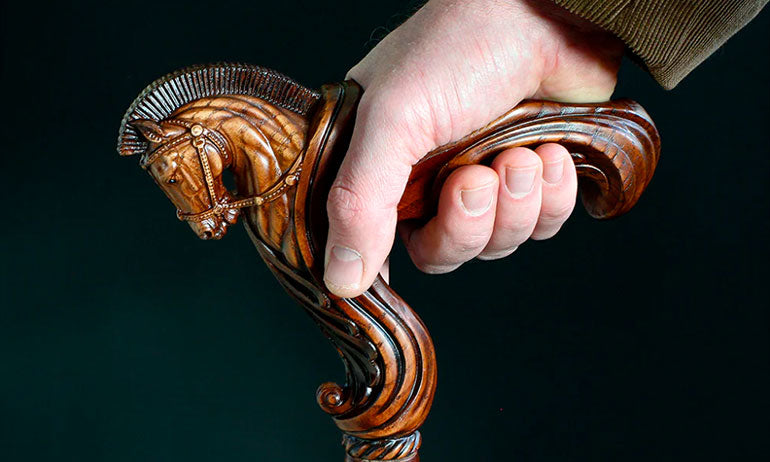 Masterpieces in Wood: Discovering the Beauty and Functionality of Hand-Carved Canes