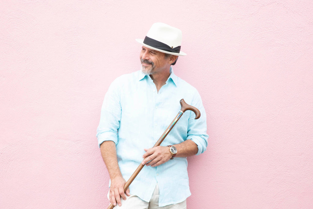 nicely dressed old man