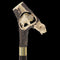 Carved Bison Antler Buffalo Bone: Collector Cane - Limited Supply