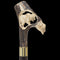 Carved Bison Antler Buffalo Bone: Collector Cane - Limited Supply