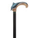 Masterpiece Hand-Carved Dolphin Painted Walking Cane