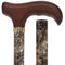 Realtree Camo Adjustable Walking Cane: Wood Handle, Licensed