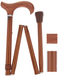 Luxury Folding Rosewood Cane, Adjustable & Collapsible