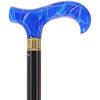Super Strong Arctic Blue Derby: Extra Long Pearlescent Handle