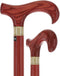 Super Strong Mahogany Derby Cane, Extra Long, Ash Shaft