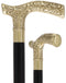 Premium Brass Fritz Handle Walking Cane: Custom Shaft & Collar
