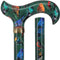 Scratch and Dent American Songbird Designer Adjustable Derby Walking Cane with Engraved Collar V1726