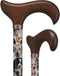Dog Lovers: Designer Adjustable Cane w/ Wooden Handle