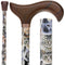 Cat Lovers-Designer Cane, Adjustable w/ wood Derby Handle