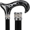 Scratch and Dent Black Pearlz Designer Adjustable Cane V1278