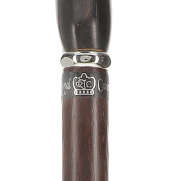 Buffalo Horn Derby Cane: Premium, Textured Exotic Wenge Wood