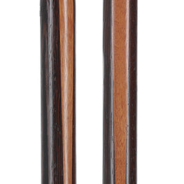 Exquisite Derby Cane: Afromosia Inlay, Textured Wenge Shaft