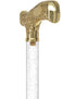 Make It Yours: Invisible Clear Shaft w/ Premium Brass Cane