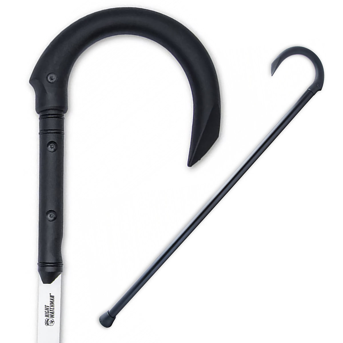 Night Watchman Hook Sword Walking Cane