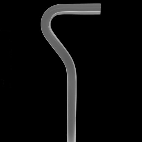 "Crystal Clarity" Cane: Invisible & Translucent Shaft