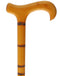 Limited Single Item Listing: Scorched derby walking cane