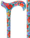 Limited single item listing: Flower Parade Adjustable walking cane