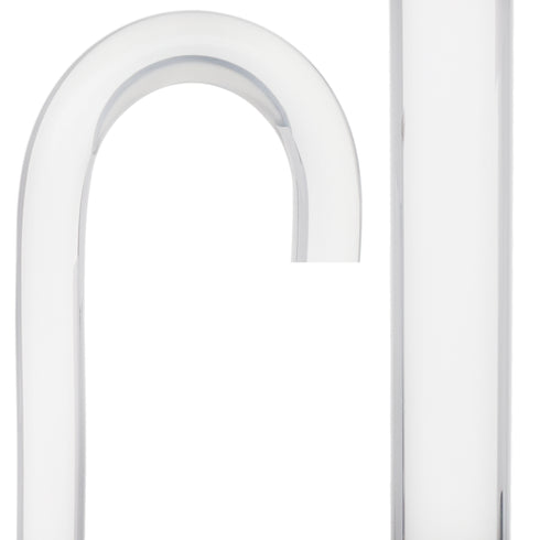 "Crystal Clarity" Cane: Invisible & Translucent Shaft