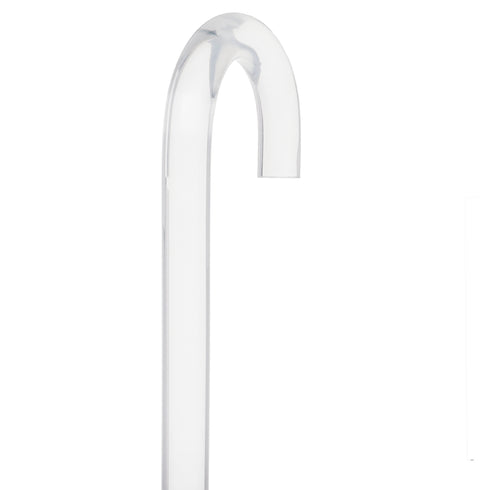 "Crystal Clarity" Cane: Invisible & Translucent Shaft
