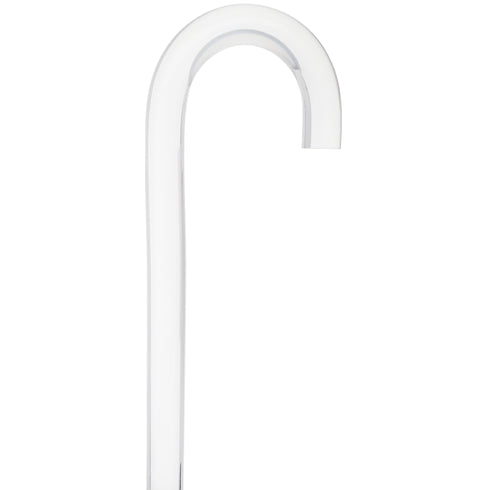 "Crystal Clarity" Cane: Invisible & Translucent Shaft