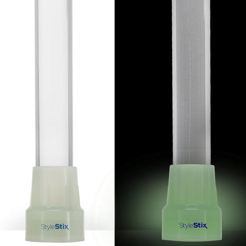 "Crystal Clarity" Cane: Invisible & Translucent Shaft