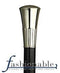 HARVY Formal Embossed Top Hat Walking Stick