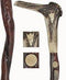 Royal Canes Elk Horn Handle with Bull Penis Shaft Walking Cane