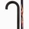 Dr. House's Exact Replica: Flame Tourist Cane - Black Beechwood