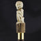 Scallywag Bone Handle Walking Cane w/Custom Shaft and Collar