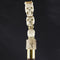 Hear, Speak & See No Evil Bone Handle Walking Cane w/Custom Shaft and Collar