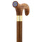 Custom-Engraved Wooden Cane: Choose Color & Personalize