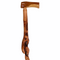 Natural Spiral Vine Twisted Wood Walking Cane - 36"