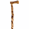 Natural Spiral Vine Twisted Wood Walking Cane - 36.5"