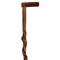 Natural Spiral Vine Twisted Wood Walking Cane - 35.5"
