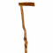 Natural Spiral Vine Twisted Wood Walking Cane - 35"