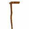 Natural Spiral Vine Twisted Wood Walking Cane - 36"