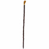 Classic Canes English Style Knob Walking Stick With Blackthorn Shaft and Brass Collar