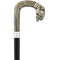 Comoys Grey Gargoyle Imitation Stone Tourist Walking Cane - Italian Handle w/ Custom Shaft and Collar