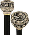 Comoys Comoys Astrological Scorpio Handle Walking Cane w/ Custom Shaft and Collar