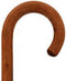 Fashionable Canes Acacia wood dark swirl crook cane
