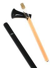 Fayet Flask Tippling Stick w/ Black Knob and Carbon Shaft
