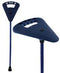 FlipStick Flipstick Straight Non-Adjustable Seat Cane - Blue