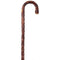HARVY Congo Tourist Walking Cane With Congo Chestnut Shaft