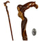 Igor Crying Mermaid Artisan Intricate Hand-Carved Cane