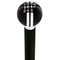 Royal Canes Black & Gray Rally Shift Round Knob Cane w/ Custom Wood Shaft & Collar