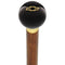 Royal Canes Licensed Chevy Classic Emblem Black Round Knob Cane w/ Custom Color Ash Shaft & Collar