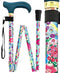 Royal Canes Beautiful Bouquet Adjustable Folding Cane