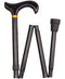 Royal Canes Black Adjustable Derby Folding Cane