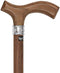 Royal Canes Fritz Walnut Handle Cane with Walnut Shaft